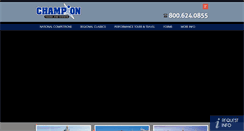 Desktop Screenshot of championtoursandevents.com